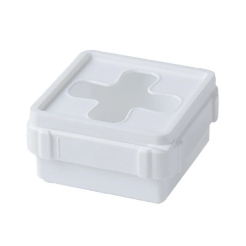 Торбичка Moonbiffy Кутия за съхранение на малки предмети Крестообразная Кутия за сортиране на отпадъци с капак Органайзер за еднократна употреба, ръкавици за боклук . ' - ' . 5