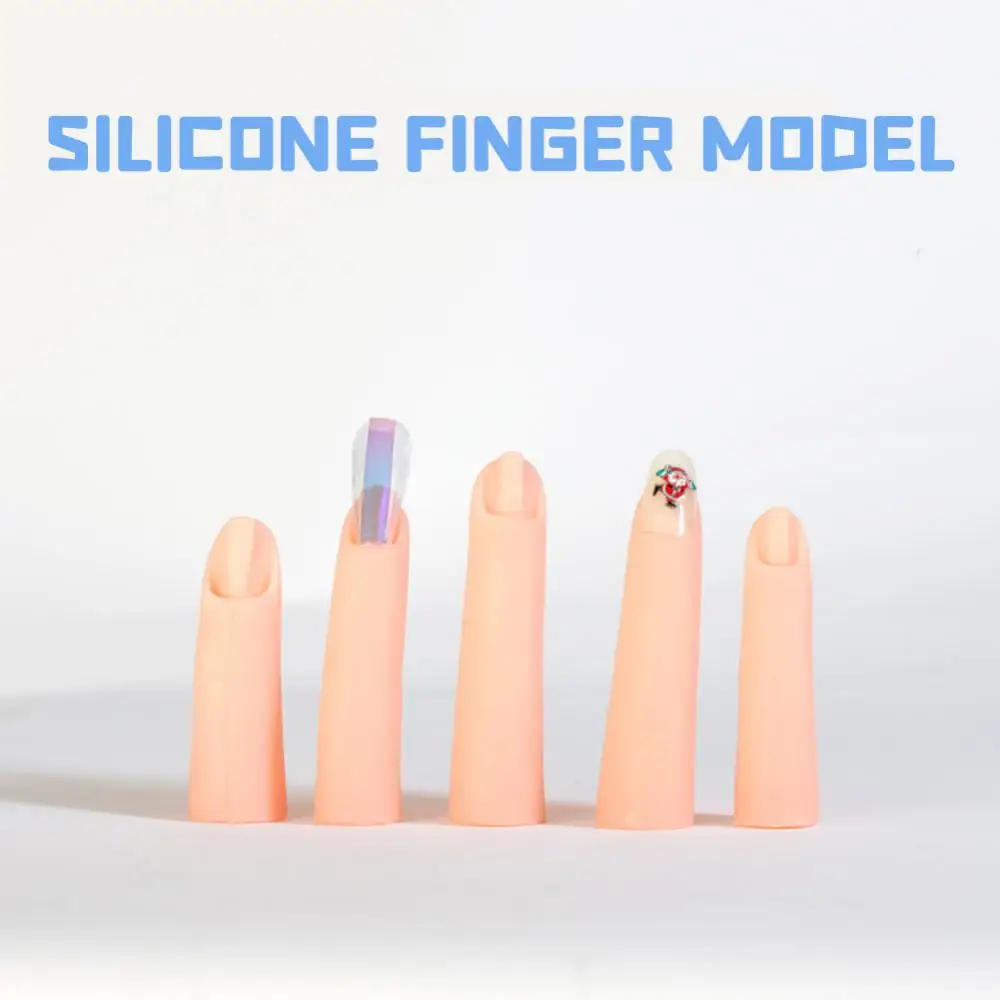 Nep Vinger маникюр Practice Training носи етикет за услугата модел ръце Voor Дисплей с UV-гел-лак Маникюр Типсы за нокти Инструменти за нокти-арт . ' - ' . 1