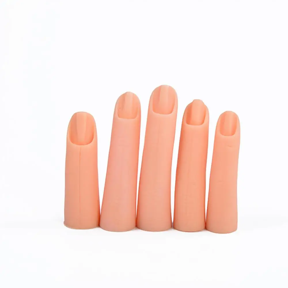 Nep Vinger маникюр Practice Training носи етикет за услугата модел ръце Voor Дисплей с UV-гел-лак Маникюр Типсы за нокти Инструменти за нокти-арт . ' - ' . 3