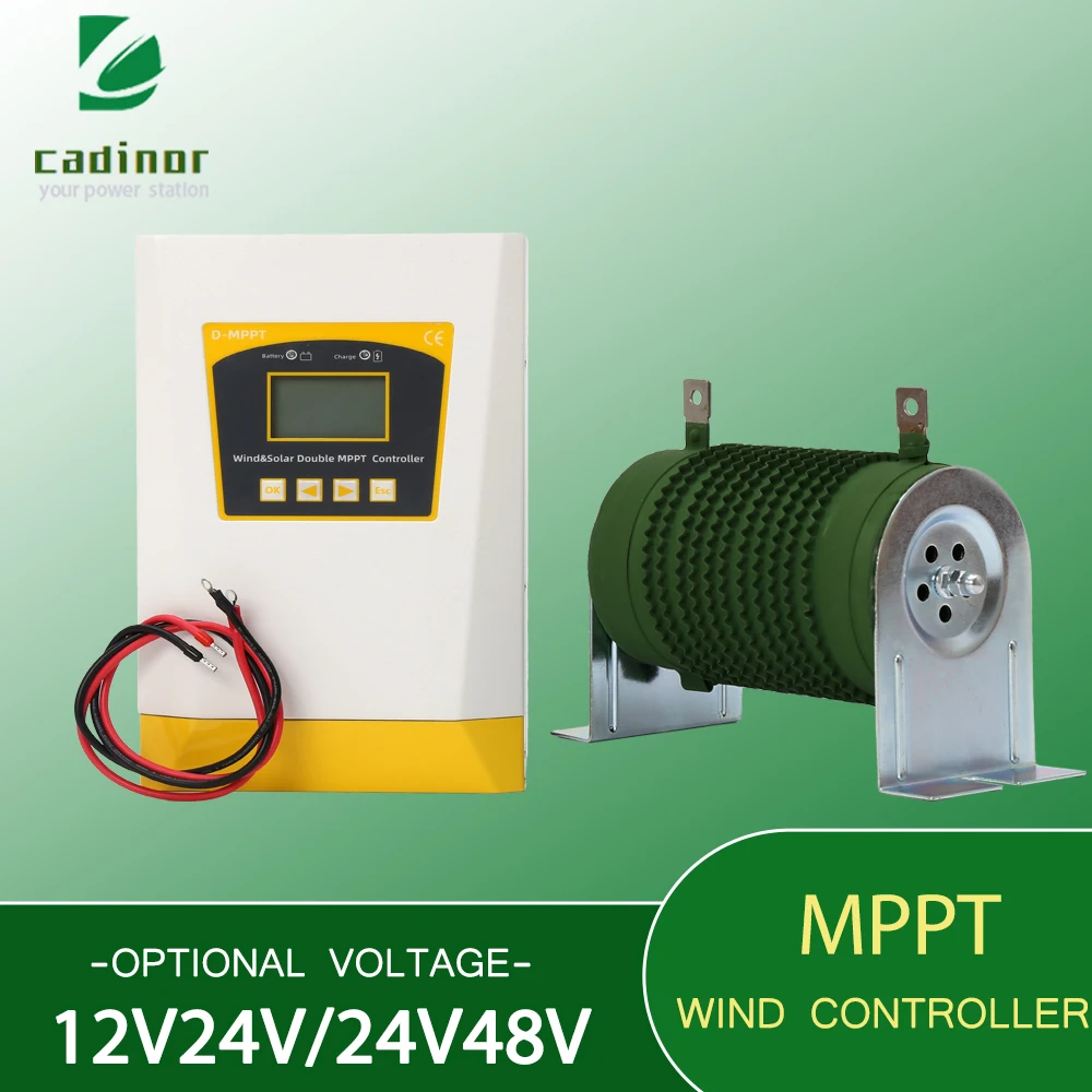Двойна MPPT Ветроэнергетическая Хибридна Система за Зареждане на Слънчева Контролер 6000 W 12 В 24 В и 24-48 В Автоматичен Регулатор за Домашно Използване на Вятърна Мелница Генератор . ' - ' . 0