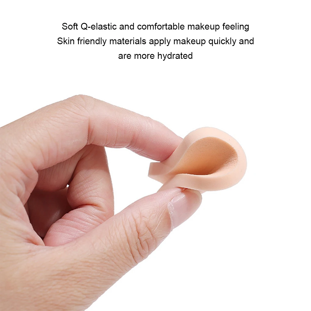 2/3/5 40 бр./компл. Гъба за грим широко приложение За всякакъв вид козметични нужди Проста кръгла гъба за нанасяне на боя върху лицето . ' - ' . 1