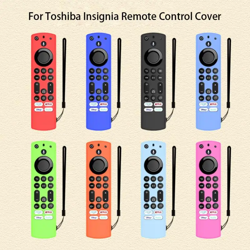 Подмяна на корпуса на дистанционното управление, за да Toshiba и Insignia FireTV Алекса Voice Control Силиконов защитен калъф . ' - ' . 5