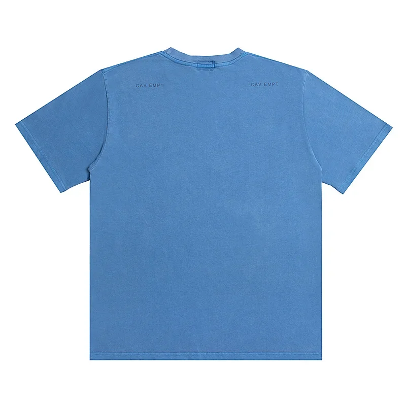 CAVEMPT Cav Empt/ Летни памучни тениски, ежедневни Модни тениски с геометричен принтом, мъжки и женски висококачествени блузи, тениски C. E с къс ръкав . ' - ' . 1