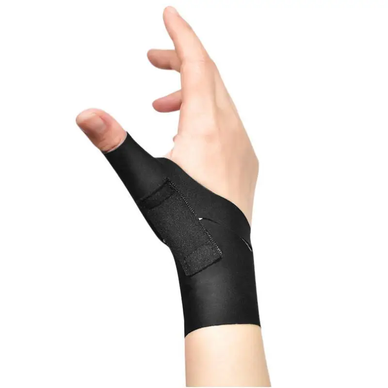 Бандаж за подкрепа на палеца на китката на мек еластичен компрессионный ръкав за палеца, шина за палеца, лек гривна за спорт във фитнес залата . ' - ' . 1