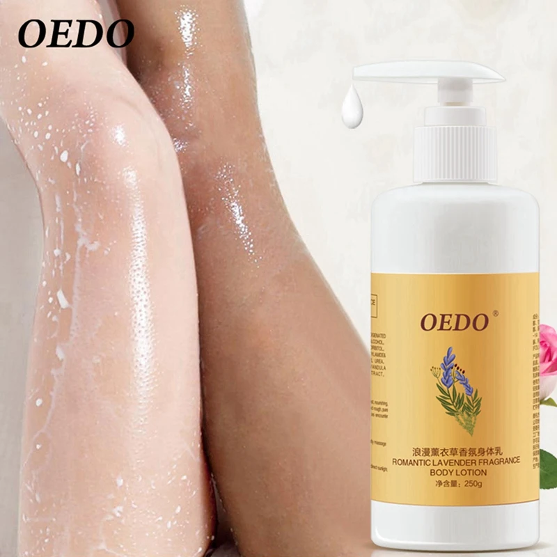 OEDO Лавандула 250 мл лосион за тяло хидратира кожата, предпазва от сухота, изсветлява, избелва и се бори с бактериите. . ' - ' . 3