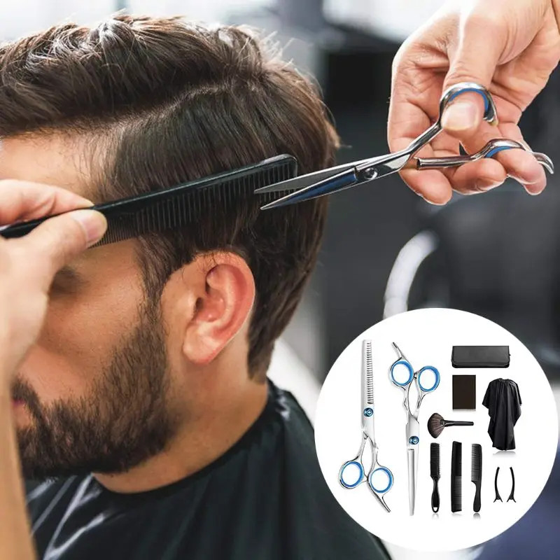 652F Професионални фризьорски ножици за подстригване на коса 6-инчови Инструменти за филировки в фризьорски салон с Високо качество . ' - ' . 1
