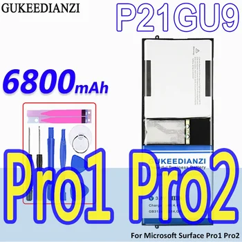 Капацитет на батерията GUKEEDIANZI P21GU9 6800mAh за Microsoft Surface Pro1 Pro2 Bateria