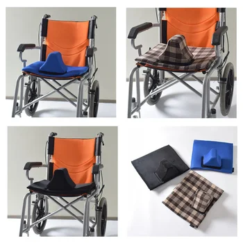 Ограничител възглавници за инвалидни колички, защита от язви, защита от налягане, Регулируема еластична възглавница за седалка, подвижна, моющаяся, Висококачествени грижи