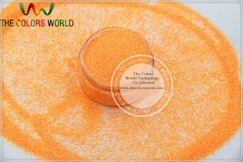 TCI54 Pearlescent Преливащи се цветове, оранжеви на цвят с Размер 0,2 ММ 008 малък блестящ прах за нокти-арт или други украшения със собствените си ръце