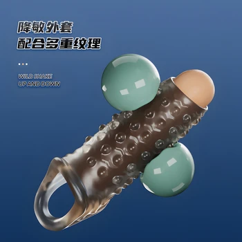 Многократна употреба Петушиное пръстен За възрастни Секси Комплект с кристали, Определени за пенис Пръстен за заключване на препуциума Пръстен за пенис Уголемяване на пениса Забавяне на еякулацията