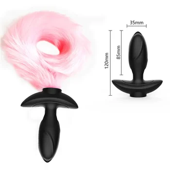 Място за аналната тапа за тренировка на главата е Истински Силиконов Анален пенис накрайник Изкуствена Секс играчка за мъже Разширяване на БДСМ Играчки-Анални masturbators