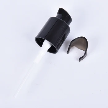 1 бр. помпа за течни основи със защитно заключване, индентор и капак за клип на помпата