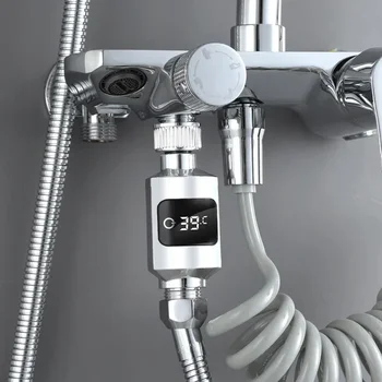 Смесители за душ в банята, Термометър за вода, Електрически led дисплей, ABS следи температурата на водата във ваната за дома на душата, на Новост