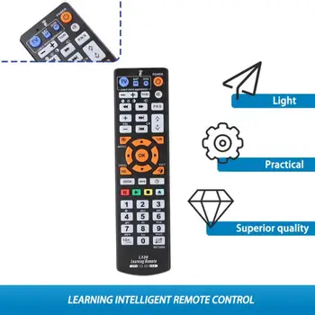 Универсален интелигентен дистанционно управление ИНФРАЧЕРВЕНО дистанционно управление с функция за обучение за телевизор CBL DVD, SAT за L336