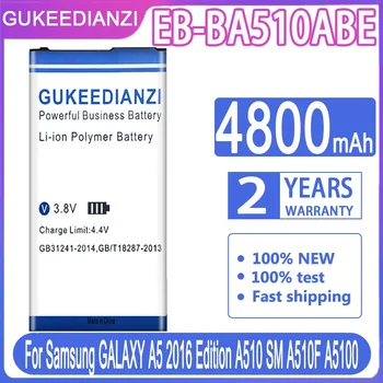 Преносимото батерия EB-BA510ABE за Samsung GALAXY A510 A5 версия на 2016 за телефон Bateria 