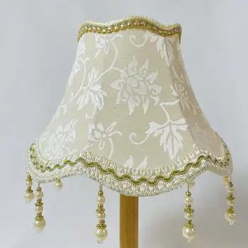 Текстилен лампа, таблица лампа, европейският лампа за кафе, селска ресторант