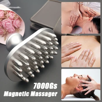 7000 г Магнитотерапевтический масажор, пръчка Гуа Ша, антицелулитен масаж за тяло, акупресура, мазнини горелка, масажор граничната точка за отслабване.
