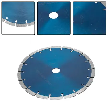1 бр. диамантени отрезной диск с Диаметър от 230 мм, Дебелина 2,6 мм, 6 640 об/мин За обикновен бетон, тухли, пильных кърпи за зидария