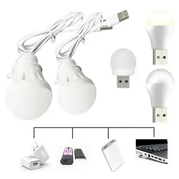 Портативна led лампа USB led лампа 5V 3W, библиотеки светлини, Энергосберегающая Спасителна лампа, лампа за къмпинг, лампа за четене на закрито.