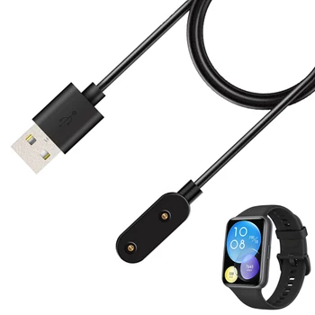 Зарядно Устройство за Умни Часа с USB-Кабел за Зареждане на Huawei Watch Fit 2/Ново/ Mini Band 8/7/6 Pro Band7 Honor ES Smartband Интелигентни Аксесоари