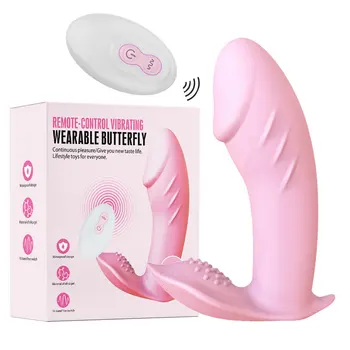 Вибратор G Spot Вибратори за вагинално безжично дистанционно управление, Вибриращи Яйцеклеточный клитора, Женски Вибриращи бикини, секс играчки за жени