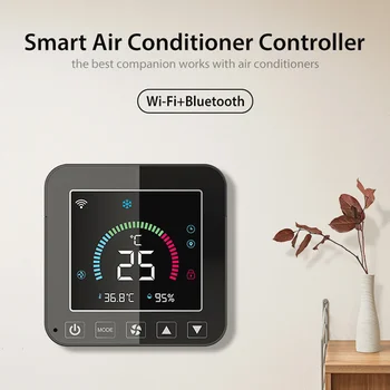 Интелигентна ir контролер климатик, Графити, Wi-Fi, интелигентен цветен екран температура и влажност се показва в реално време