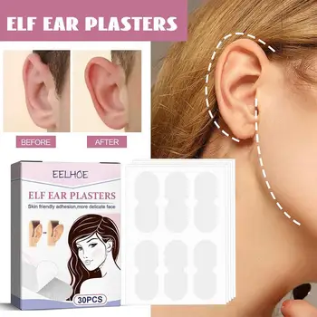 30шт Ушния Коректор Решение За Оттопыренных Ушите Elf Ушни Етикети Решение За Оттопыренных Ушите Big Ear Supporters Естетически Коректор